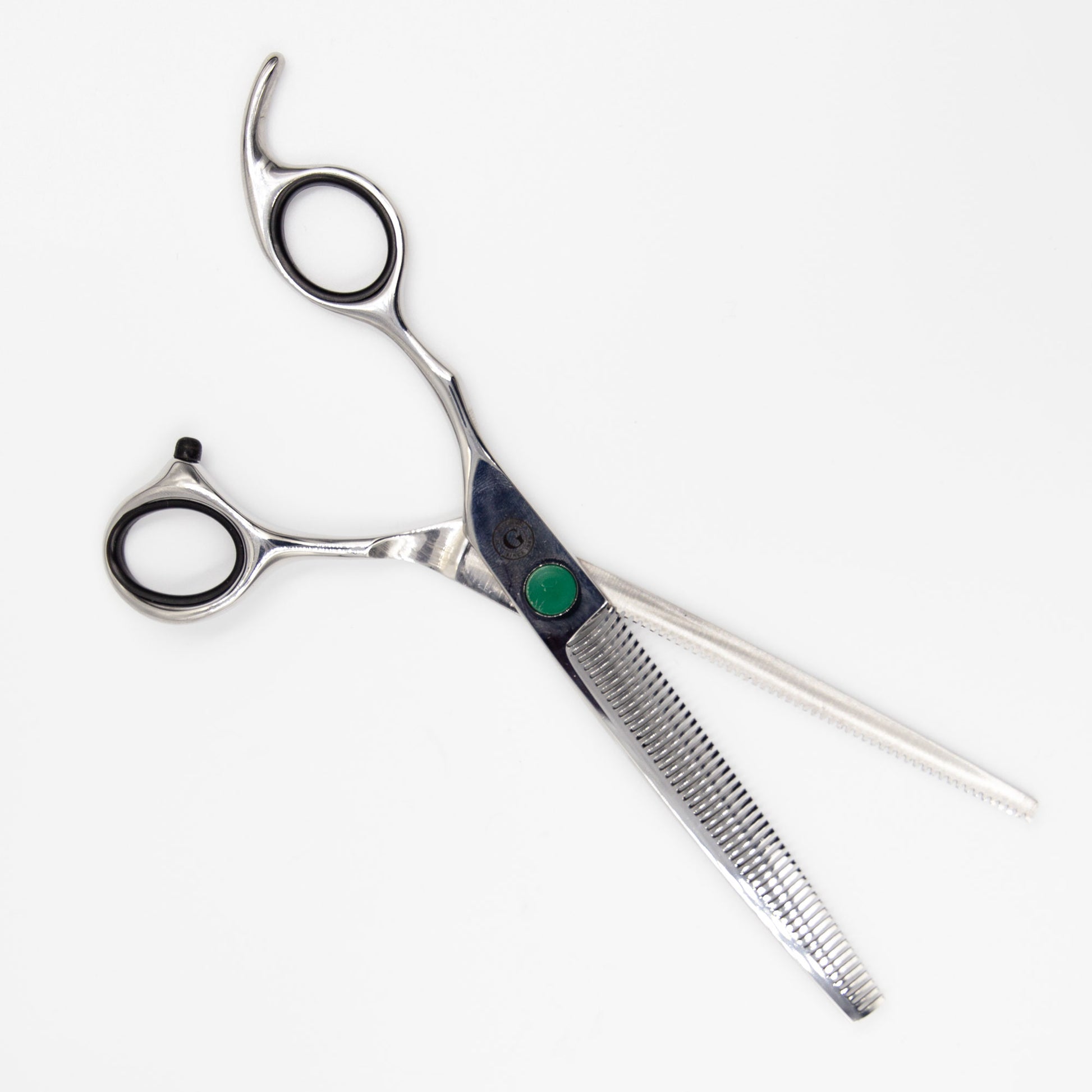 Left-Handed Double Sided Thinning Scissors Open