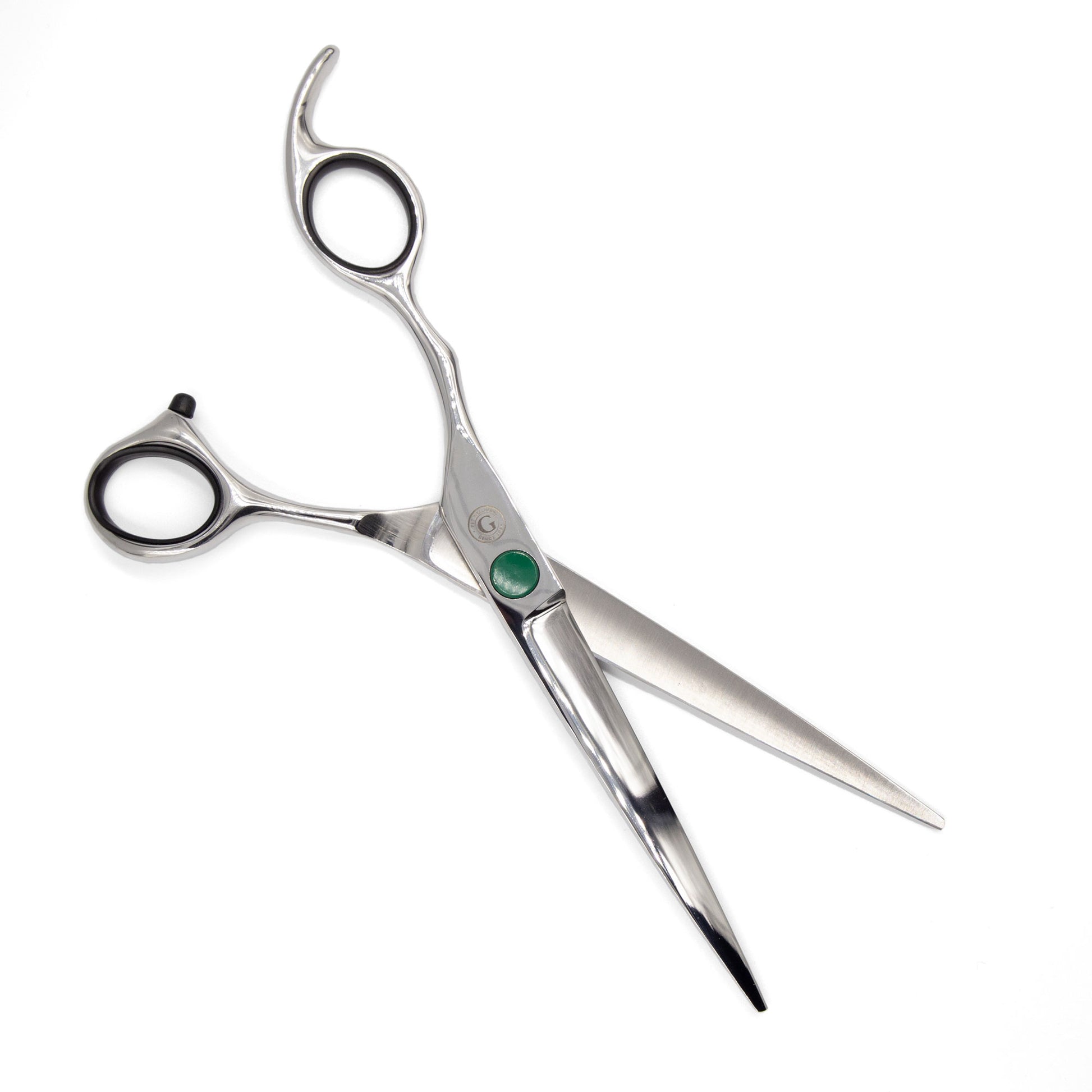 7" Left-Handed Straight Scissors Open