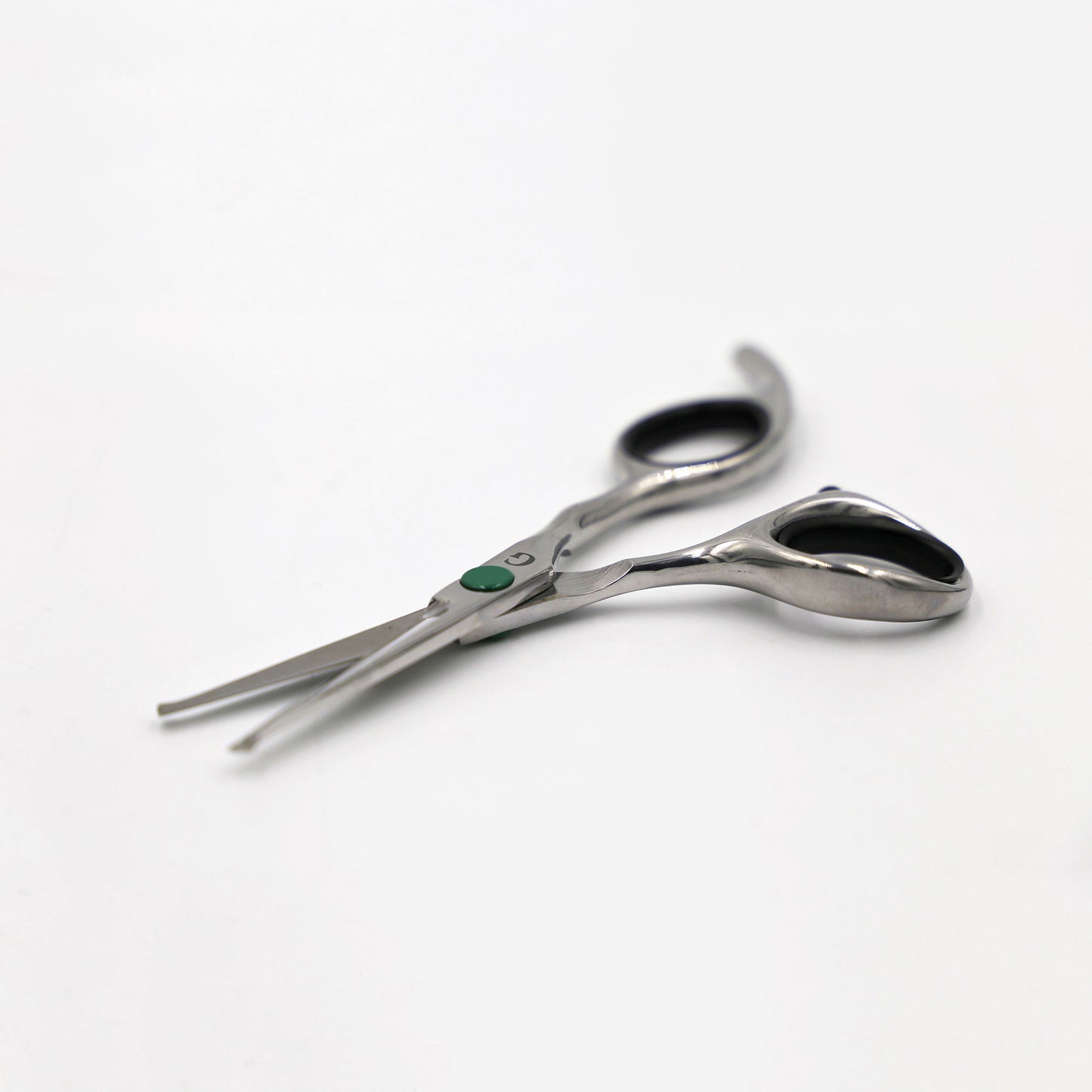 4.5" Bull Nose Scissors Angled View