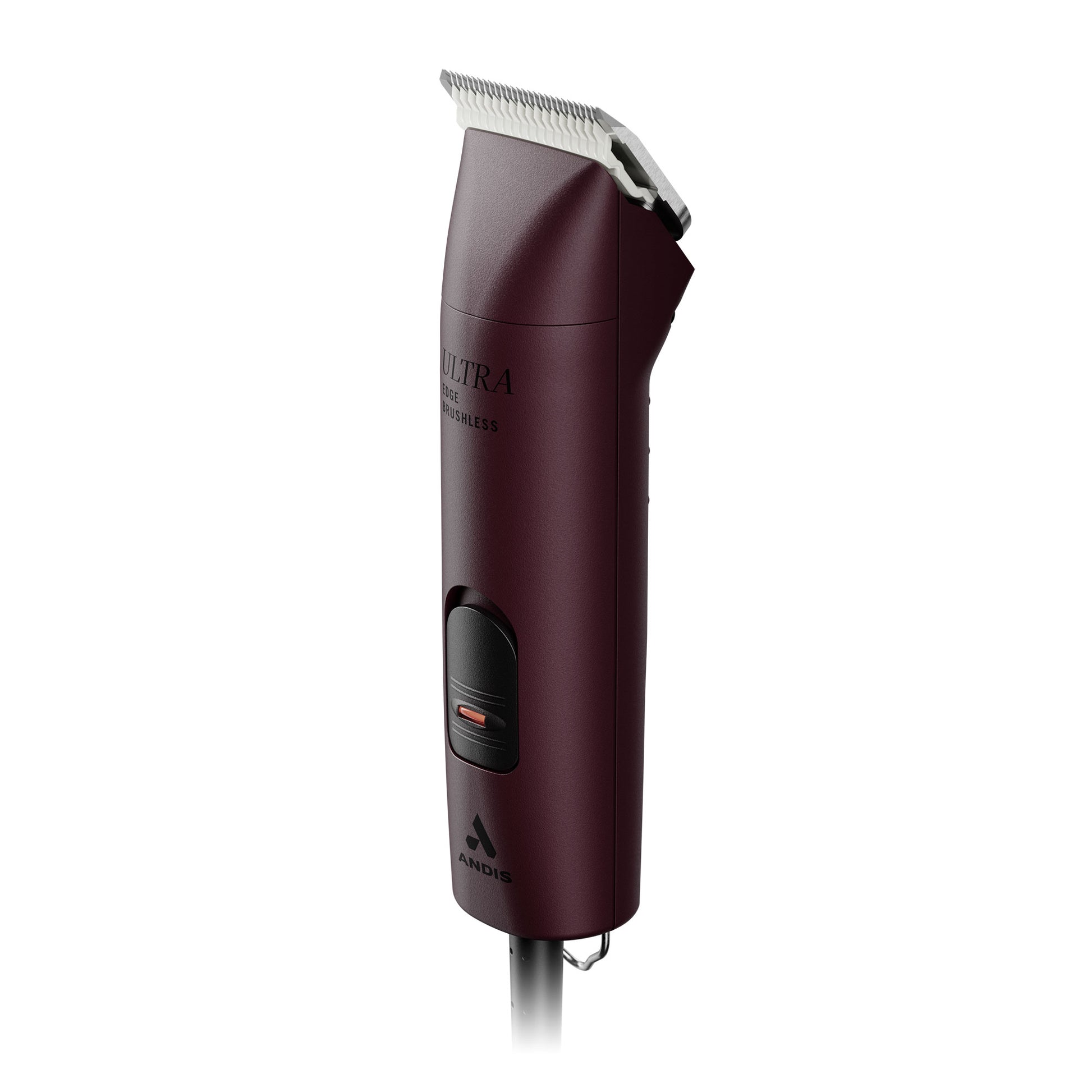 Burgundy AGC Super 2-Speed Clipper  Angled View