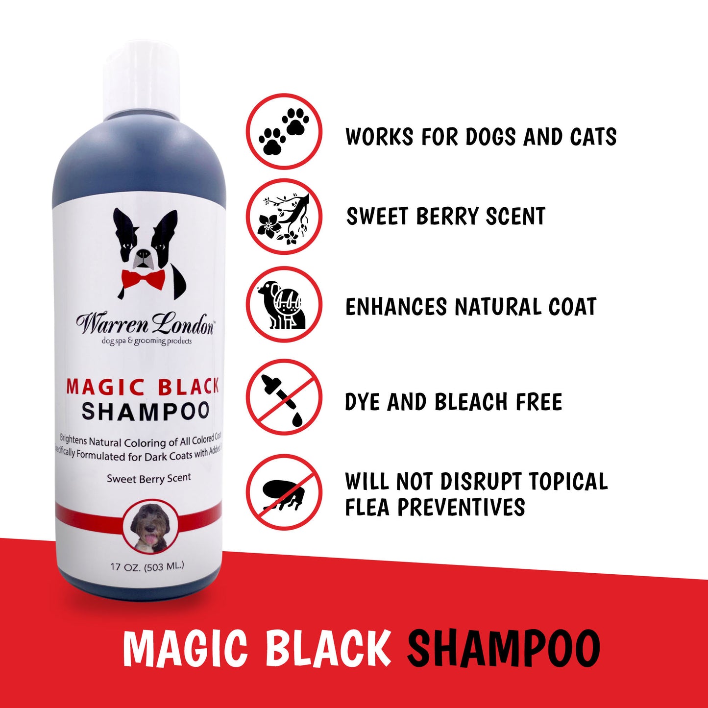 Magic Black Dog Shampoo Benefits