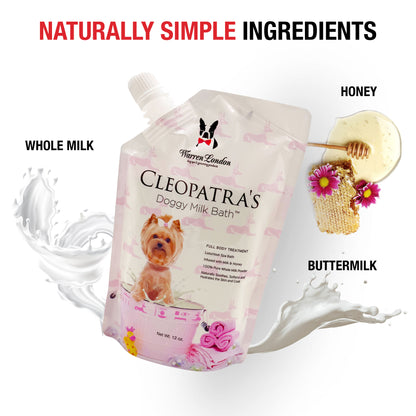 Cleopatra's Doggy Milk Bath Ingredients