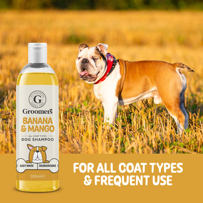 Groomers Deodorising Dog Shampoo - Banana & Mango