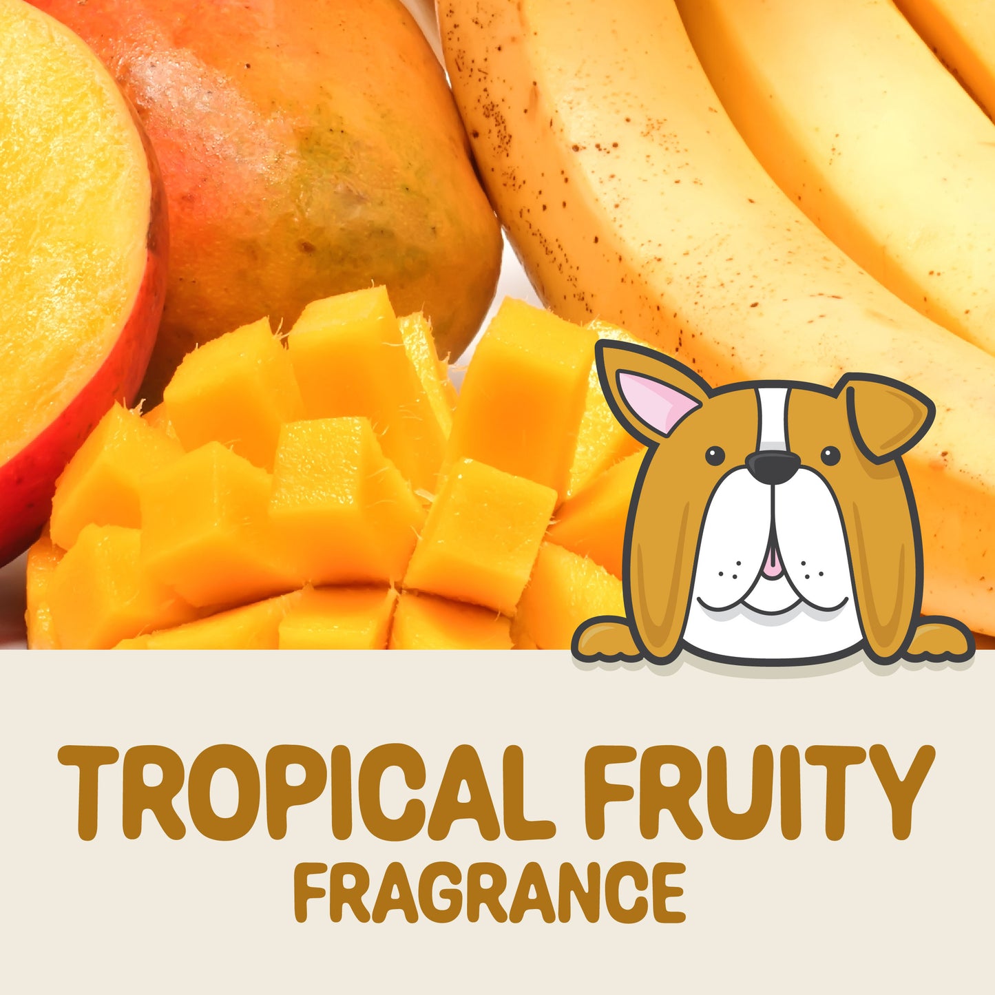 Dog Fragrance Spray with Tropical Fruity Scent