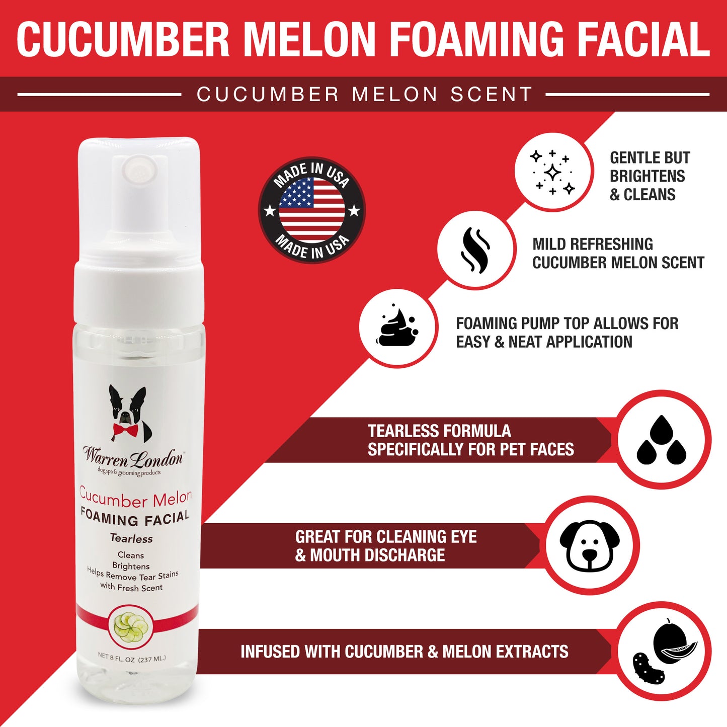 Cucumber Melon Foaming Facial  Benefits