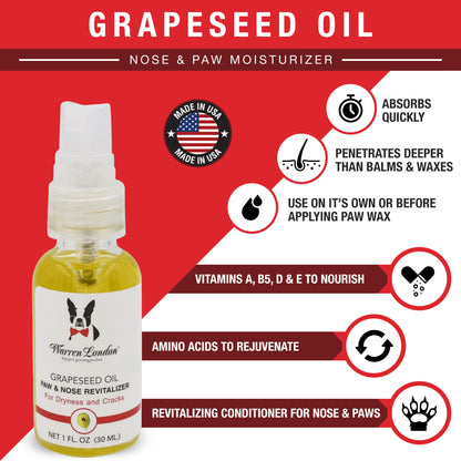 Warren London Grapeseed Oil Paw & Nose Revitalizer