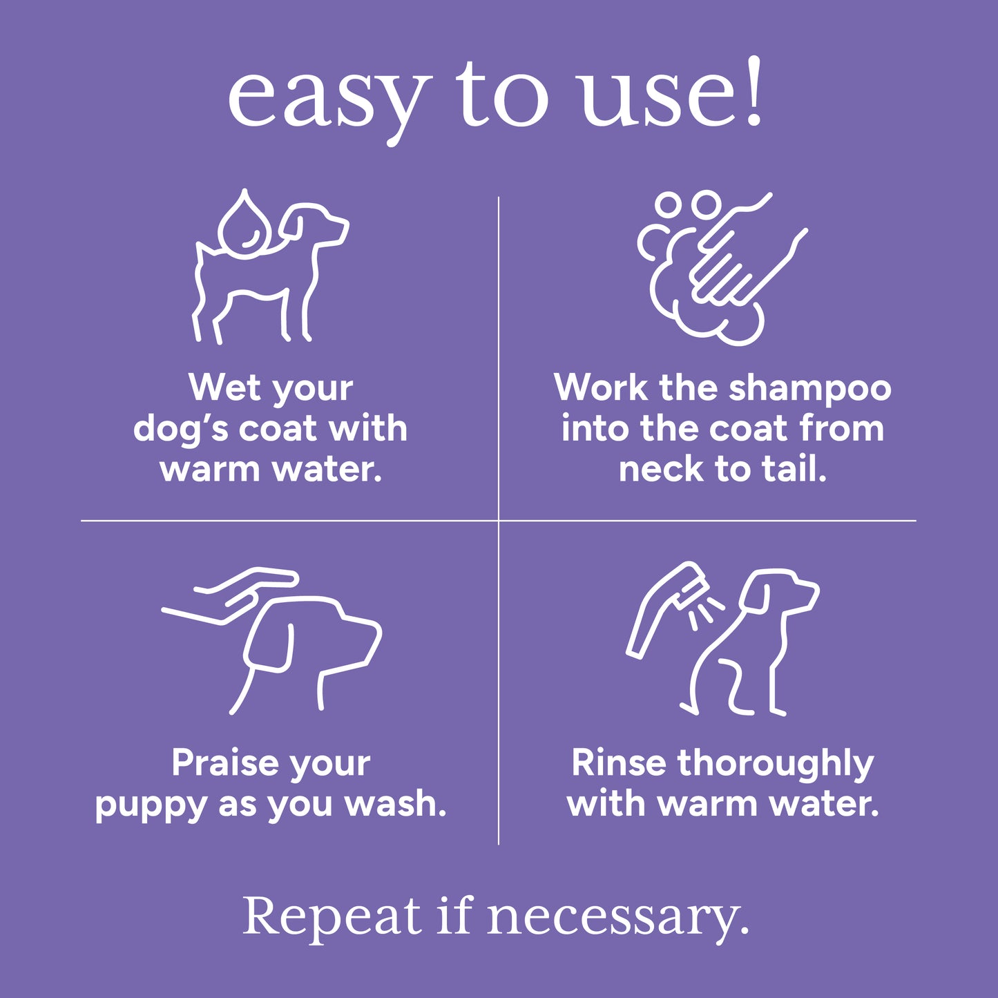 Calming & Gentle Puppy Shampoo How to Use