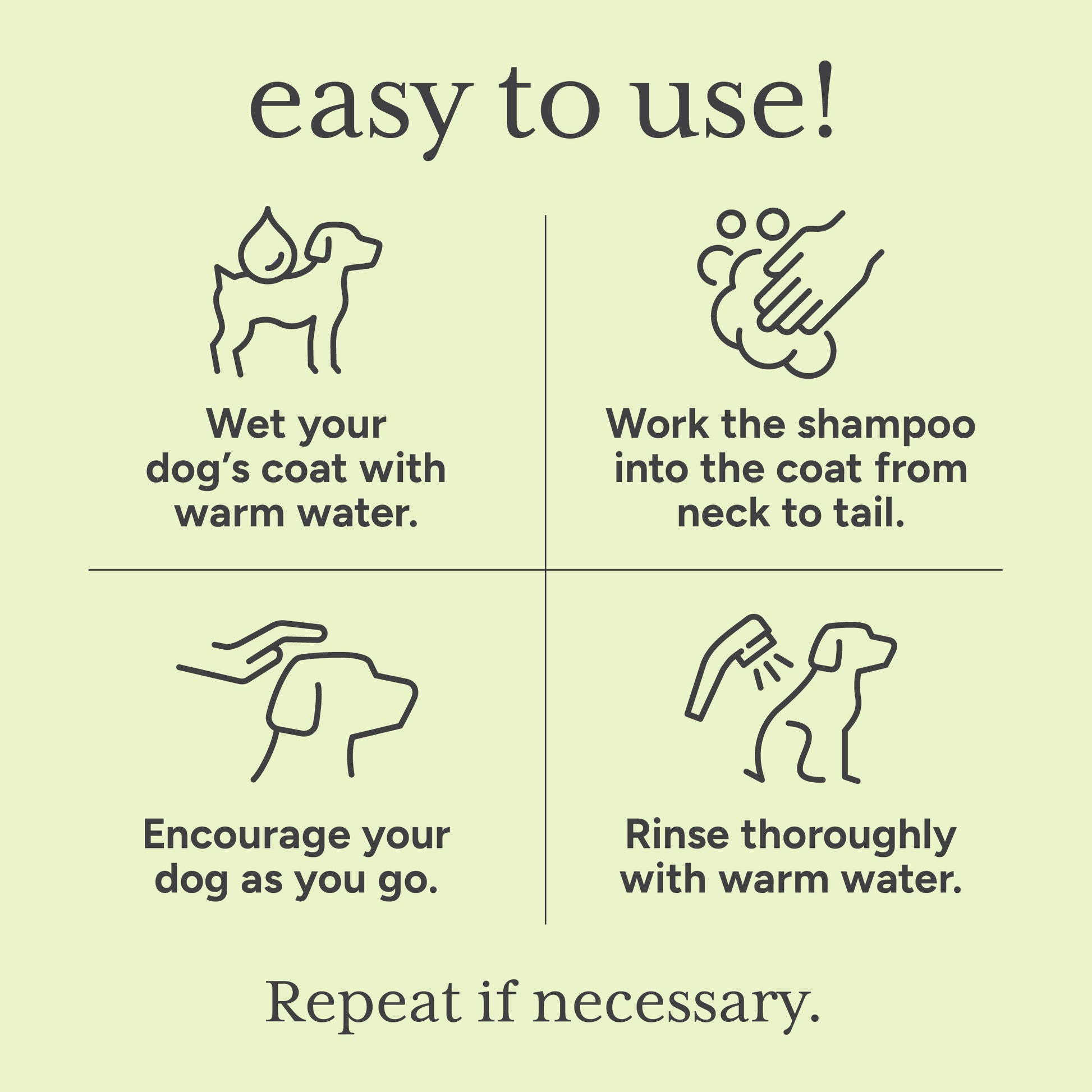 Sensitive & Soothing Dog Shampoo How to Use