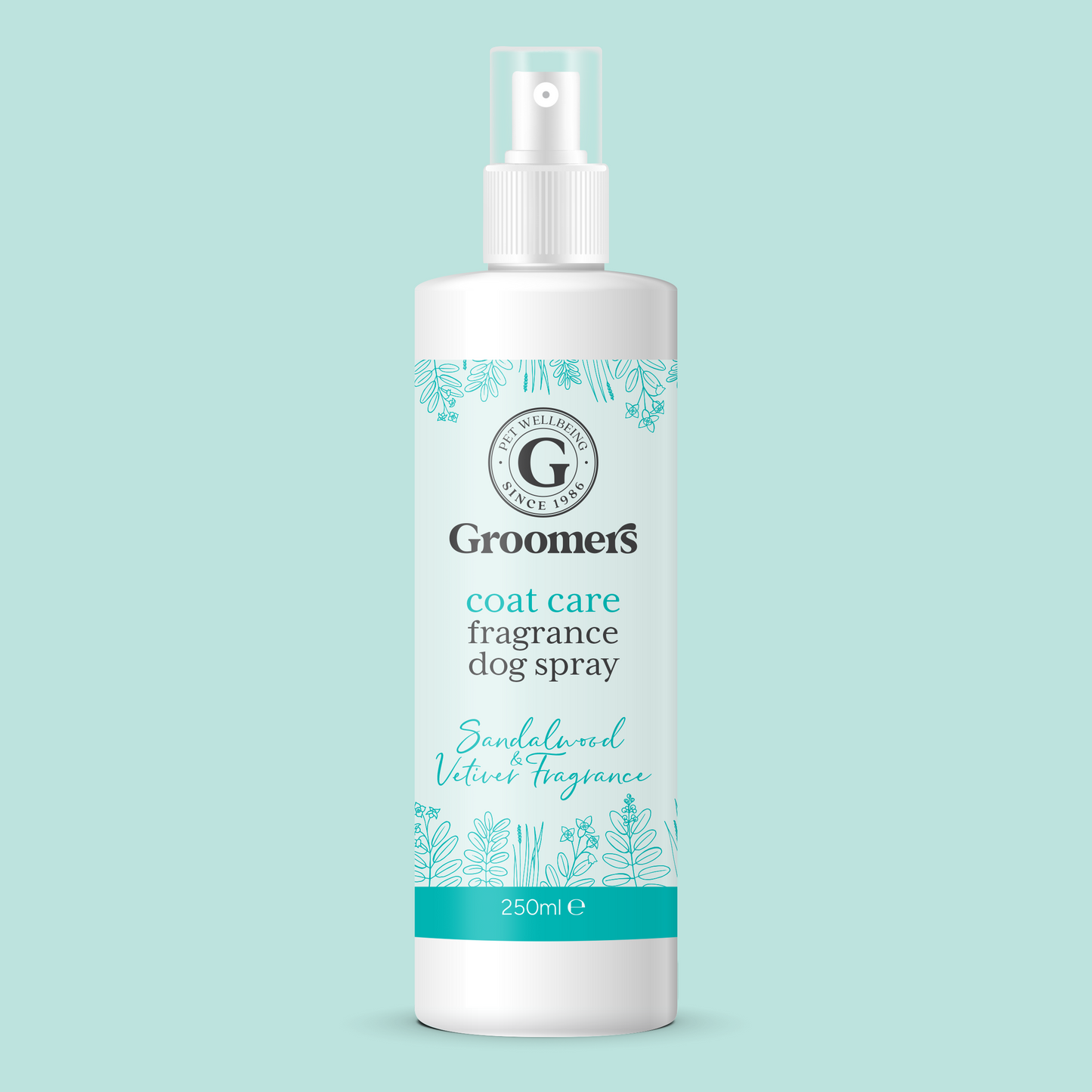 Groomers Coat Care Fragrance Dog Spray - Sandalwood & Vetiver