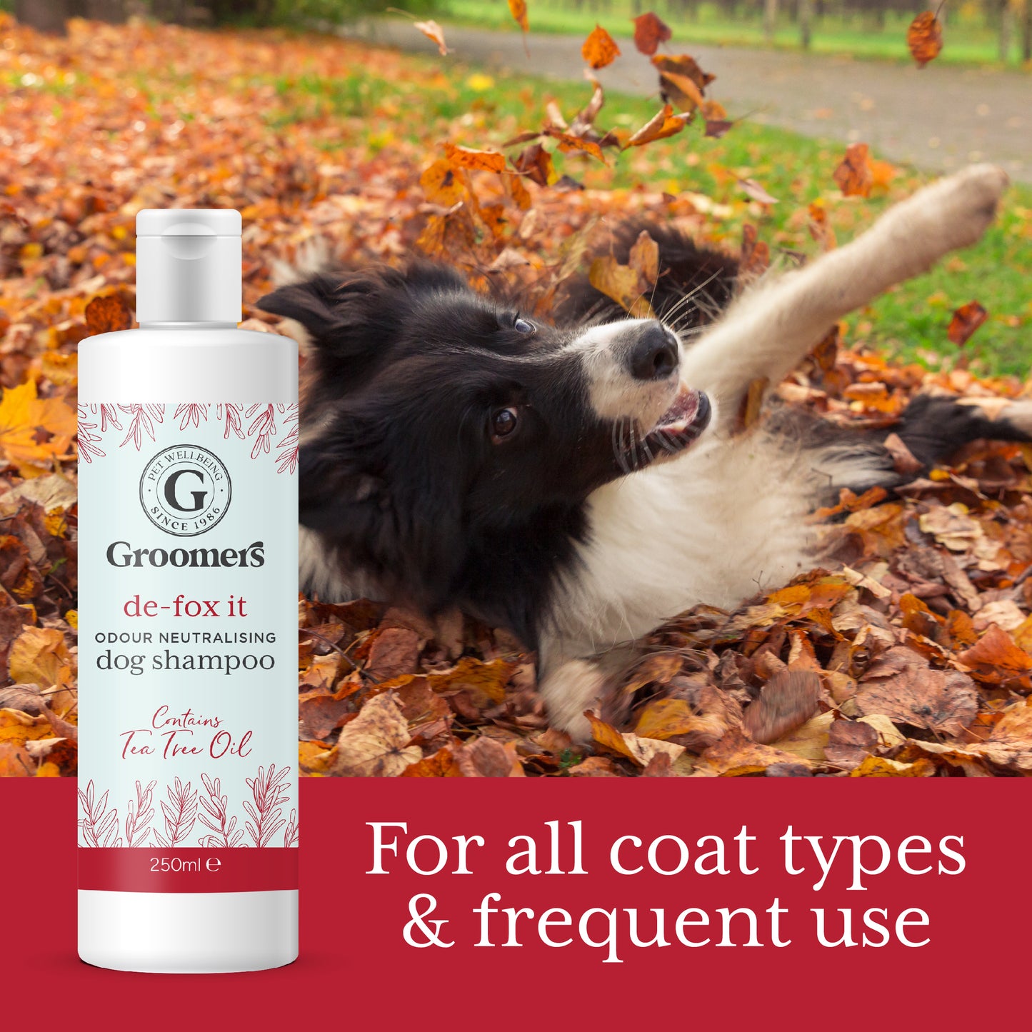 Groomers De-fox It Dog Shampoo All Coat Types