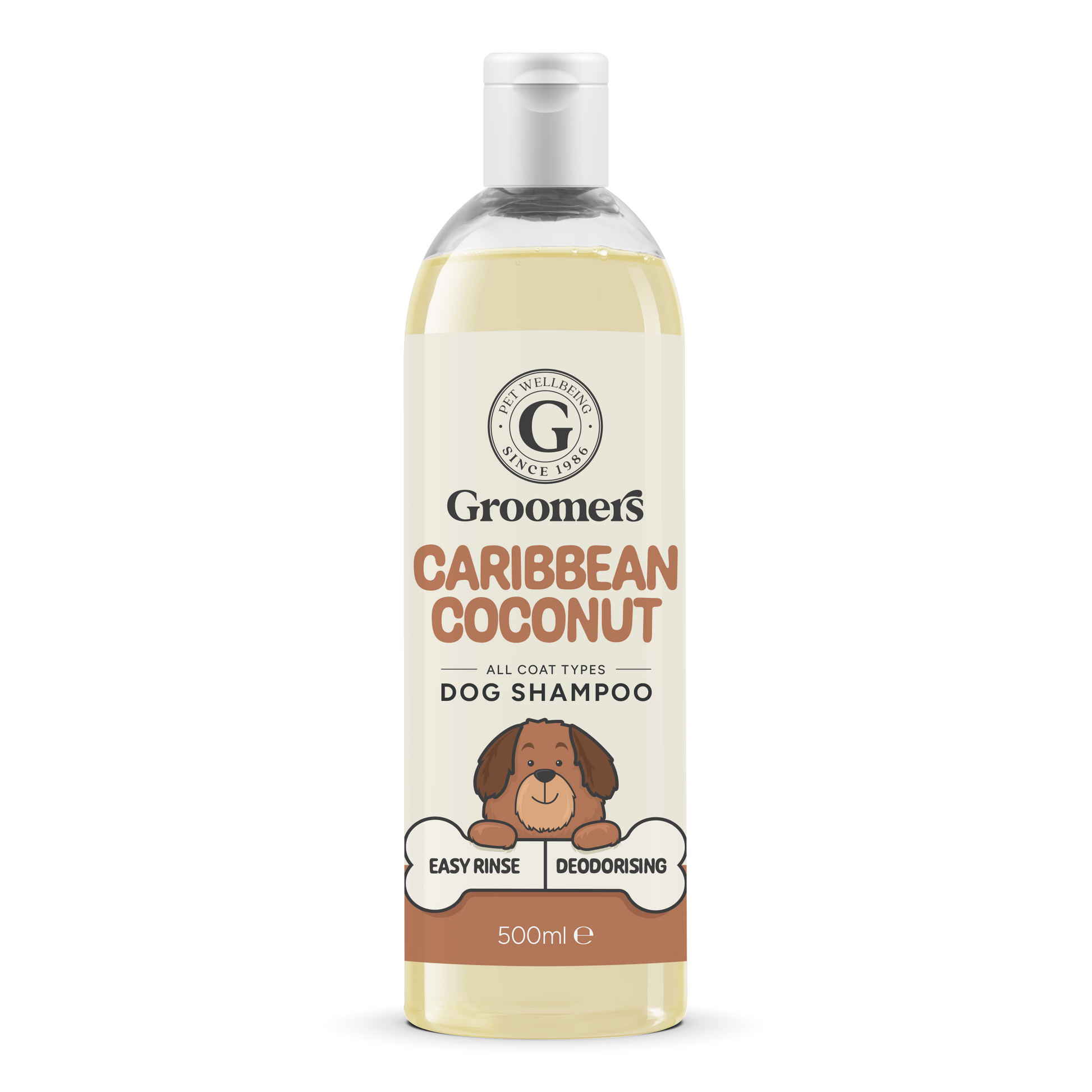 Caribbean Coconut Deodorising Dog Shampoo 250ml