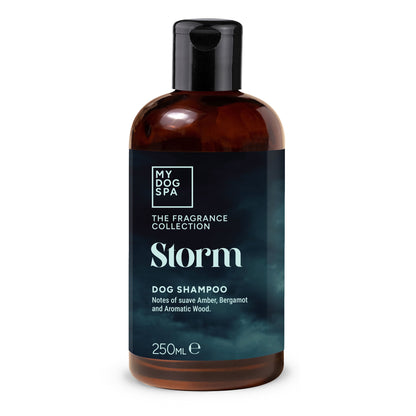 My Dog Spa Storm Shampoo on White Background