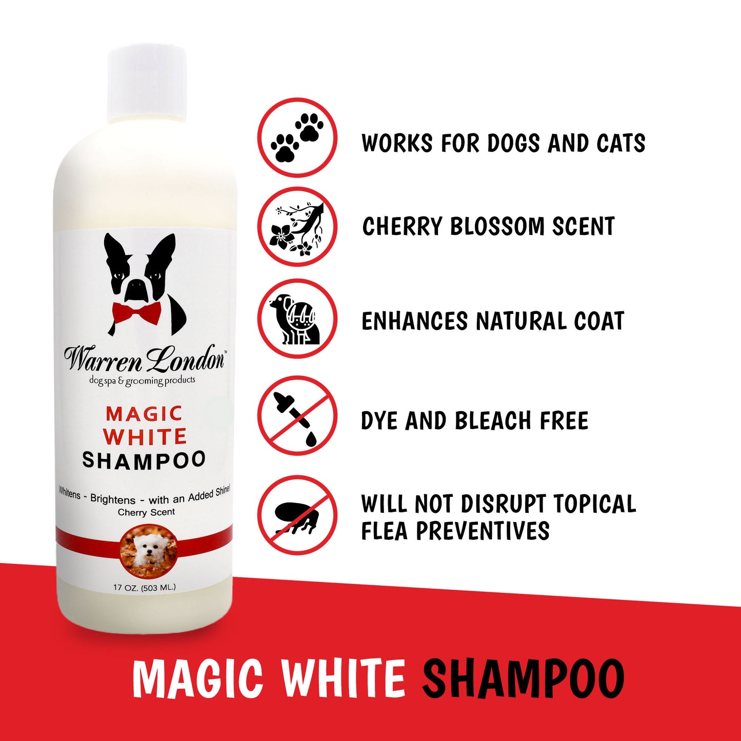 Magic White Dog Shampoo Benefits