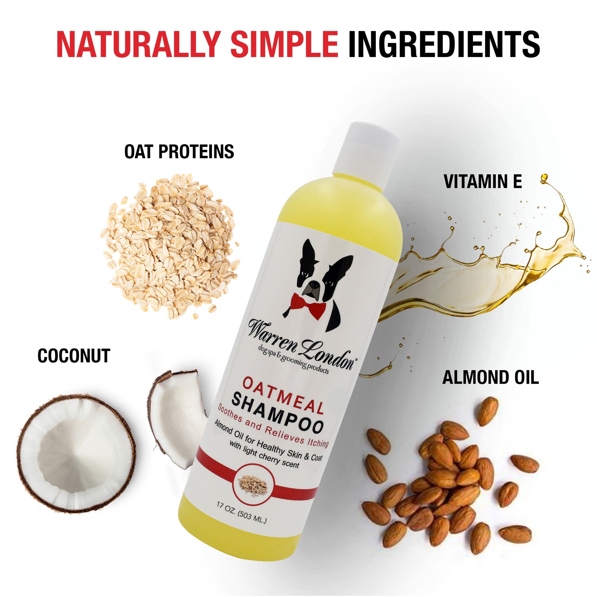 Warren London Oatmeal Dog Shampoo Ingredients