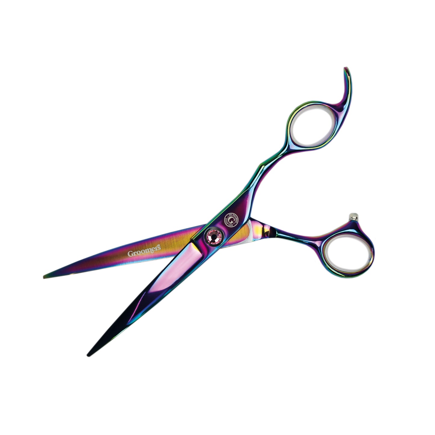 Rainbow 7 Inch Curved Scissors