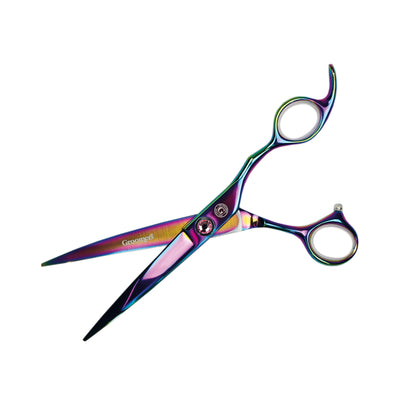 Rainbow 7 Inch Curved Scissors