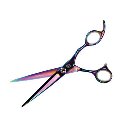 Rainbow 7 Inch Straight Scissors