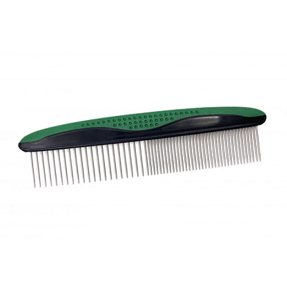 Groomers Soft Grip Dog Comb Angled View